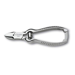3 Claveles - Alicate Pedicuro, Acero De Carbono, 4,5 Cm, Gris