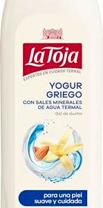 La Toja Gel de Ducha Yoghurt Griego, para una Piel Cuidada, Suave Aroma a Almendras, Cuidado y Suavidad, 600 ml