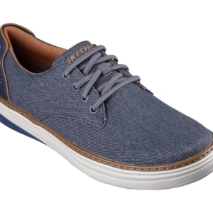 Skechers Hyland Ratner, Zapatos Casuales Hombre, Navy Canvas, 40 EU