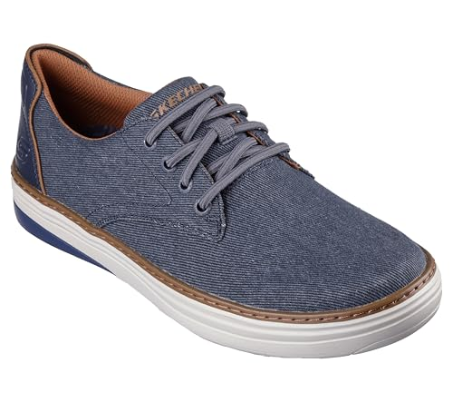 Skechers Hyland Ratner, Zapatos Casuales Hombre, Navy Canvas, 40 EU