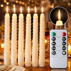 HOUSN Velas Led,Velas Led Efecto Llama,Candle EléCtricas A Pilas Con Efecto De Llama Realista,Para Navidad, San ValentíN, Fiestas Y CumpleañOs