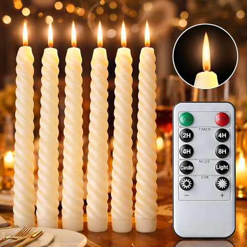 HOUSN Velas Led,Velas Led Efecto Llama,Candle EléCtricas A Pilas Con Efecto De Llama Realista,Para Navidad, San ValentíN, Fiestas Y CumpleañOs