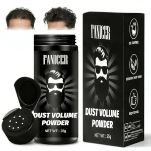 25g Fibras Capilares, Hair Building Fibers, Polvo Texturizante Volumen Powderful, Efecto Mate y Acabado Natural, Mantiene el Cabello Suave y Esponjoso Todo el Día, Para Hombres y Mujeres