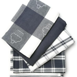 LivinEase Paños de Cocina Premium - Algodón 70x50cm - 5 Paños 100% Algodón Certificado Oeko-Tex - Paquete Súper Absorbente