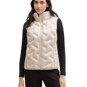 TOM TAILOR 1044394 Chaleco Mujer, 29517 - Arena Stone Beige, XXL