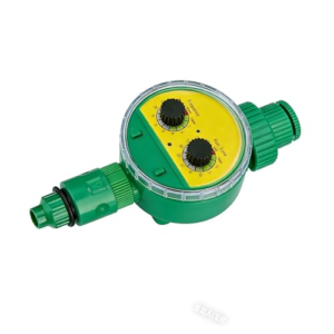 Programador de riego para jardín, Simple y fácil de Usar, Color Verde Oscuro