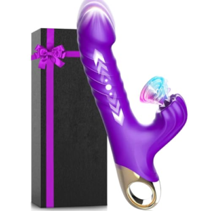 Vibradorador Mujer Juguetes Eróticos,Consoladores.. para mujer con Vibración 9×9 Modo combinado succionador clítoris Juguetes sexuales privados vibratorios que brindan placer
