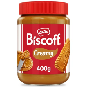 Lotus Biscoff | Crema para Untar | Original | Sabor Original Caramelizado | Vegano | Sin Aromas ni Colorantes Artificiales | Tarro PET | 400g