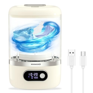 Mini Lavadoras Portatil, 1L Lavadora Portátil Para Ropa Interior - Lavadora Pequeña Para Ropa Interior,Electrodoméstico Compacto Para Prendas Delicadas Calcetines Toallas