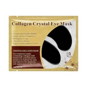 10 Pcs MáScaras Los Ojos, Juego De MáScaras Para Uso DoméStico, Hidrata La Zona, Reduce Las Bolsas Debajo De Los Ojos, Negro