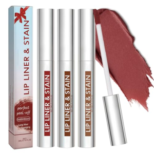 Nuevo Delineador de Labios Despegable, Perfilador de Labios Impermeable de Larga Duración, Hidratante y Suave, Mate y Pigmentado, Set de Labios para Fiesta y Regalo