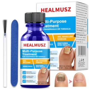 30 ml Cuidado de Las Uñas de Los Pies, Solución Uñas, Overnight Nail Cuidado, para Uñass Gruesas, Amarillentas, Opacas o Dañadas, sin Esfuerzo Recupera un Aspecto