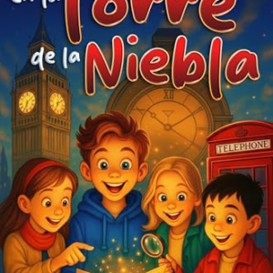 ATRAPADOS EN LA TORRE DE LA NIEBLA: Una aventura de amistad, valor y enigmas en las calles de Londres. Libro infantil para niños y niñas de 9 a 12 años