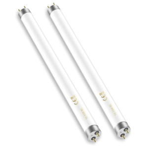 Caldarax 2 Pack BL T8 10W Lámparas de Repuesto para Lampara Antimosquitos, Tubo UV de 34.5cm para Lámpara Mosquitos Electrico/Insectos/Moscas