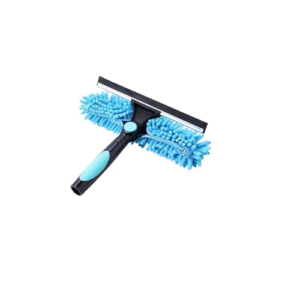 Window Cleaning Equipment,Window Squeegee Kit with Rotatable Head for High Windows,Shower Glass & Car