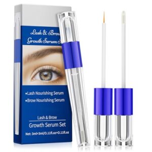 3ml SéRum Crece PestañAs+ Serum Cejas Crecimiento, Lifting PestañAs Kit Profesional, Suero De Potenciador Para El Crecimiento Y Cejas, Aumenta La Longitud