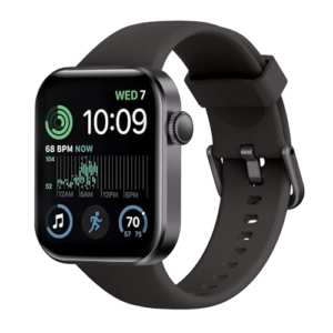 Reloj Inteligente Mujer Hombre, 1.85" Smartwatch con Llamadas Bluetooth, 140+ Modos Deportivos Smart Watch con SpO2/Pulsómetro/Monitor de Sueño/Podómetro, Impermeable IP68 Smart Watch Para Android iOS