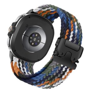 MiKoyi Correa para Samsung Galaxy Watch 8(40 mm 44 mm)/8 Classic 46 mm, Respirable Suave Nylon Deportivo Trenzado Correas de Repuesto para Samsung Galaxy Watch 8/8 Classic, Camuflaje