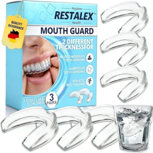 6 Anti-Ronquidos Juego De Cuatro, Protector Dental Nocturno, Reduce De Ronquidos, Reutilizables, Mejora La Calidad Del SueñO Tanto En Hombres Como En Mujeres