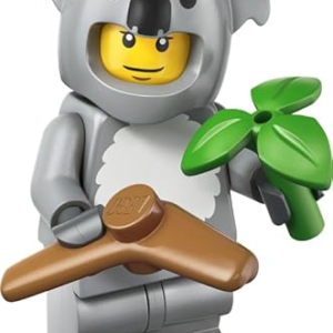 Lego Koala Disfraz – Minifiguras serie 28 animales, minifigura individual (Lego 71050)
