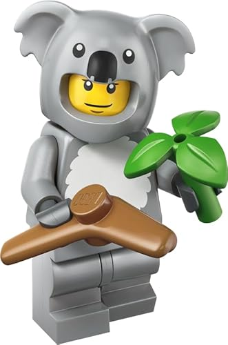 Lego Koala Disfraz – Minifiguras serie 28 animales, minifigura individual (Lego 71050)