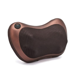 Prisag Pistola de masaje, pistola de masaje de espalda portátil, masajeador de espalda, regalo para mujeres y hombres, marrón