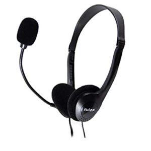 Nilox Auriculares USB con MICROFONO Basic