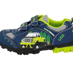 Lico 300143 Unisex Niños Zapatillas, Azul (Marine/Lemon Marine/Lemon), 34 EU