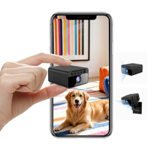 AOBOCAM Cámara Oculta 4K WiFi Interior/Exterior – Mini Cámara Espía con Visión Nocturna y Detección de Movimiento, App Gratuita iOS/Android, Vigilancia para Casa, Oficina, Coche, 2.4GHz