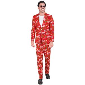 W WIDMANN MILANO Party Fashion - Traje Feliz Navidad para Hombre, Chaqueta y pantalón, Traje de Navidad, Traje navideño