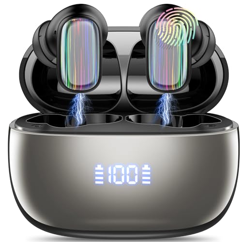 Conyat 2026 Auriculares Traductores de Idiomas, 3en1 AI Auriculares Traductor en Tiempo Real 164 Idiomas y 6 Modos de Traducción, 40H Bluetooth 5.4 Cascos Inalambricos para Viajes, Reuniones, Negro