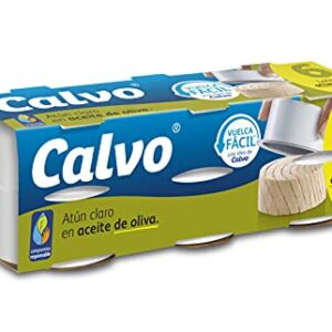 Calvo Atún Claro en Aceite de Oliva Pack6 x 65g