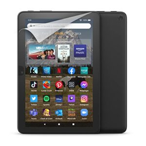 Nuevo protector de pantalla NuPro transparente para tablet Amazon Fire HD 8 y Fire HD 8 Plus (modelo de 2022), pack de 2 unidades