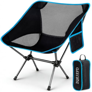 ZQEJEFD Silla Plegable Camping, Silla Plegable Ultraligera Compacta Portátil con Bolsa de Transporte, Silla Camping Plegable Ligera Silla Plegable Ligera para Exteriores,Pesca,Playa,Campamento,Picnic