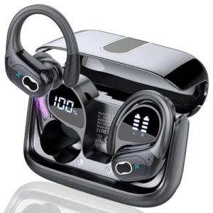 AI Auriculares Traductor en Tiempo Real(2026), 164 Idiomas y 6 Modos de Traducción, 3 in 1 AI Auriculares Traductor, Bluetooth 5.4 con ENC y App con para Viajes/Negocios/Aprendizaje/Reunirse Negro