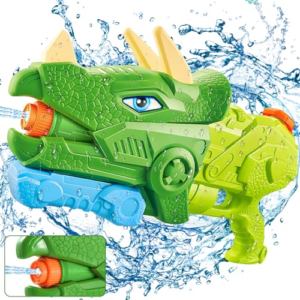 ZQEJEFD Juguete de Pistolas de Agua para Niños, Pistola de Agua Capacidad de 640ML con 8-10m de Larga Alcance, Pistola de Agua de Verano para Niños Adultos Water Gun para Piscina Jardín Playa Fiesta