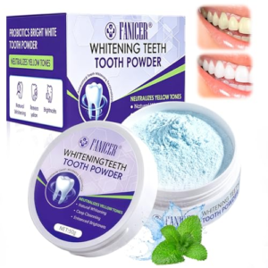 50g Polvo Blanqueador De Dientes, Blanqueamiento Dental, Blanqueador Dental Profesional, Blanqueamiento Dental Eliminación Profunda de Manchas, Para un Aliento Fresco y Dientes Más Claros