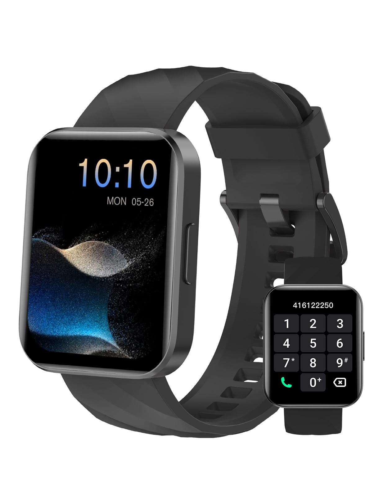 Dakofied Smartwatch con Llamadas Bluetooth,Reloj Inteligente Hombre Mujer,Smart Watch Smart Watch Pulsómetro,Monitor de Sueño,Calories,Podómetro,Impermeable IP68 Pulsera Actividad para Android iOS