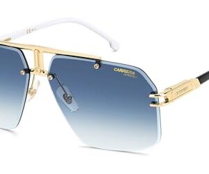 Carrera Gafas de Sol 1054/S GOLD/DARK BLUE SHADED 63/12/145 hombre