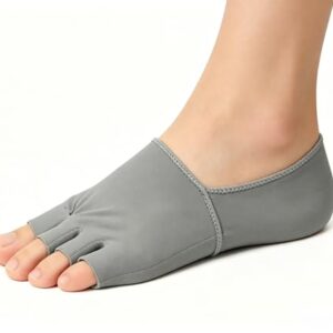 nailpretty Calcetines Hallux Valgus, Corrector Hallux Valgus, Endereza el Dedo Gordo del pie, Talla Universal (Gris oscuro)