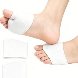 Almohadillas Metatarsianas, Alivian la Presión al Caminar, Para Uso Diario con Bailarinas o Tacones, Para Mujeres de Pie Largo en Trabajo