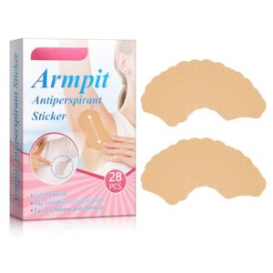 Almohadillas Sudor Axilas Antitranspirante Axilas, Sudor Axilas Absorbente Invisibles Autoadhesivas, Almohadillas Sudor Axilas Transpirables Antiodor, Diseño Ultrafino en Algodón Suave para