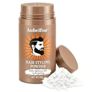 Polvo para el cabello 30g, Polvo volumen cabello, Polvo de peinado natural para más volumen y sujeción, Textura mate, Sujeción de larga duración