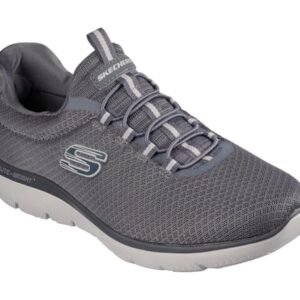 Skechers Hombre Summits 52811 Zapatillas, Charcoal Mesh/Trim, 39.5 EU