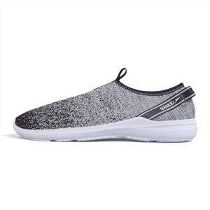 Speedo Surfknit Pro Zapatos para el Agua pour Hombre, Negro/Gris, 39