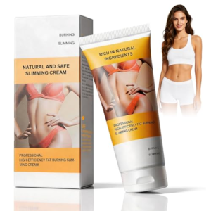 Crema Reductora Anticelulítica 60g, Crema Adelgazante, Reafirmante Corporal para Abdomen, Cintura y Glúteos, Quema Grasa, Moldea el Cuerpo, Reduce Celulitis, Apto tanto para hombres como para mujeres