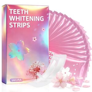 28 Tiras Blanqueadoras Dientes, Blanqueador Dental Para Dientes MáS Blancos, Seguras Para el Esmalte Dental y Sin Sensibilidad, Para Una Sonrisa Más Brillante, Ideal Para Usar en Casa