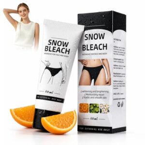 Crema Blanqueadora Corporal para Axilas, Codos, Rodillas y Zonas, Hidratante con Colágeno, Aclara Manchas Oscuras, Textura Ligera de Rápida Absorción