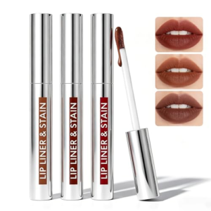 Lip Liner 2 Unidades Plump Peel Off Con Agarre Largo,Lip Tint Peel Off, Perfilador de Labios Impermeable de Larga Duración,Ideal para Todos los