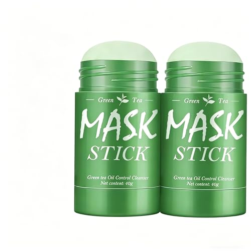 Mascarilla Tea Verde, Mascarilla Tea Verde Para Limpieza Profunda, Limpieza Profunda De Poros, Para Cuidado Facial Mujeres Y Hombres